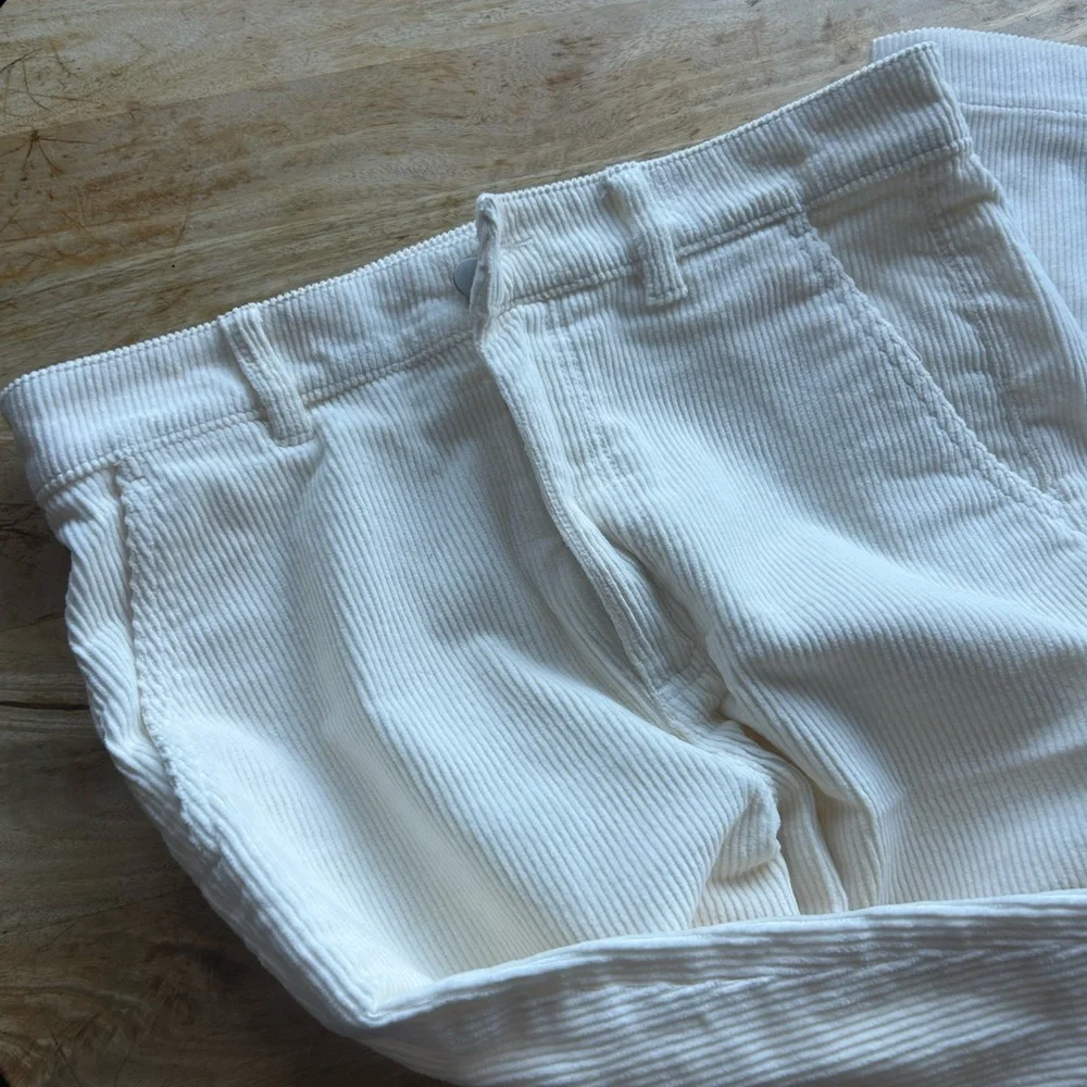 Everlane Cream Cords cropped - Picture 3 of 4